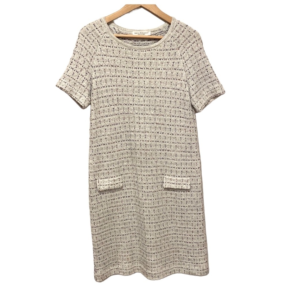 Amina Rubinacci Short Sleeve Knit Dress